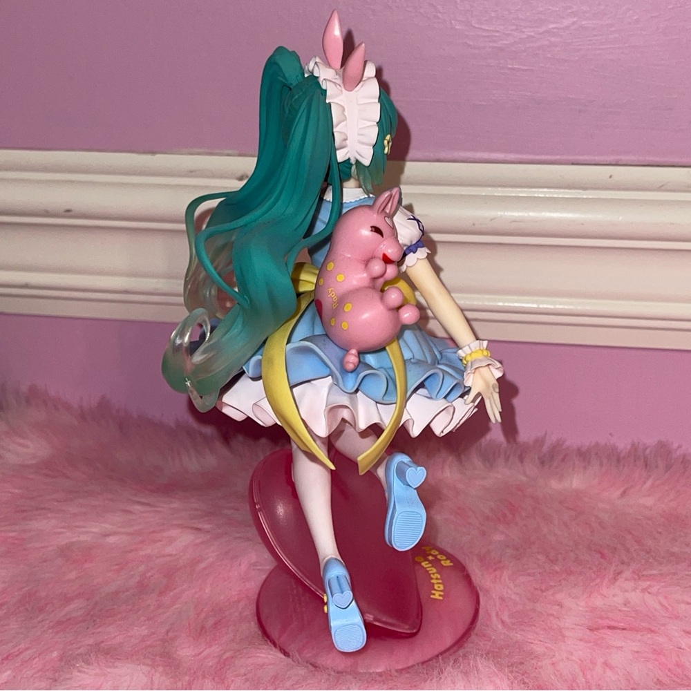 2 miku hatsune vocaloid anime figure statues Snow White wonderland rody lolita - Picture 5 of 12